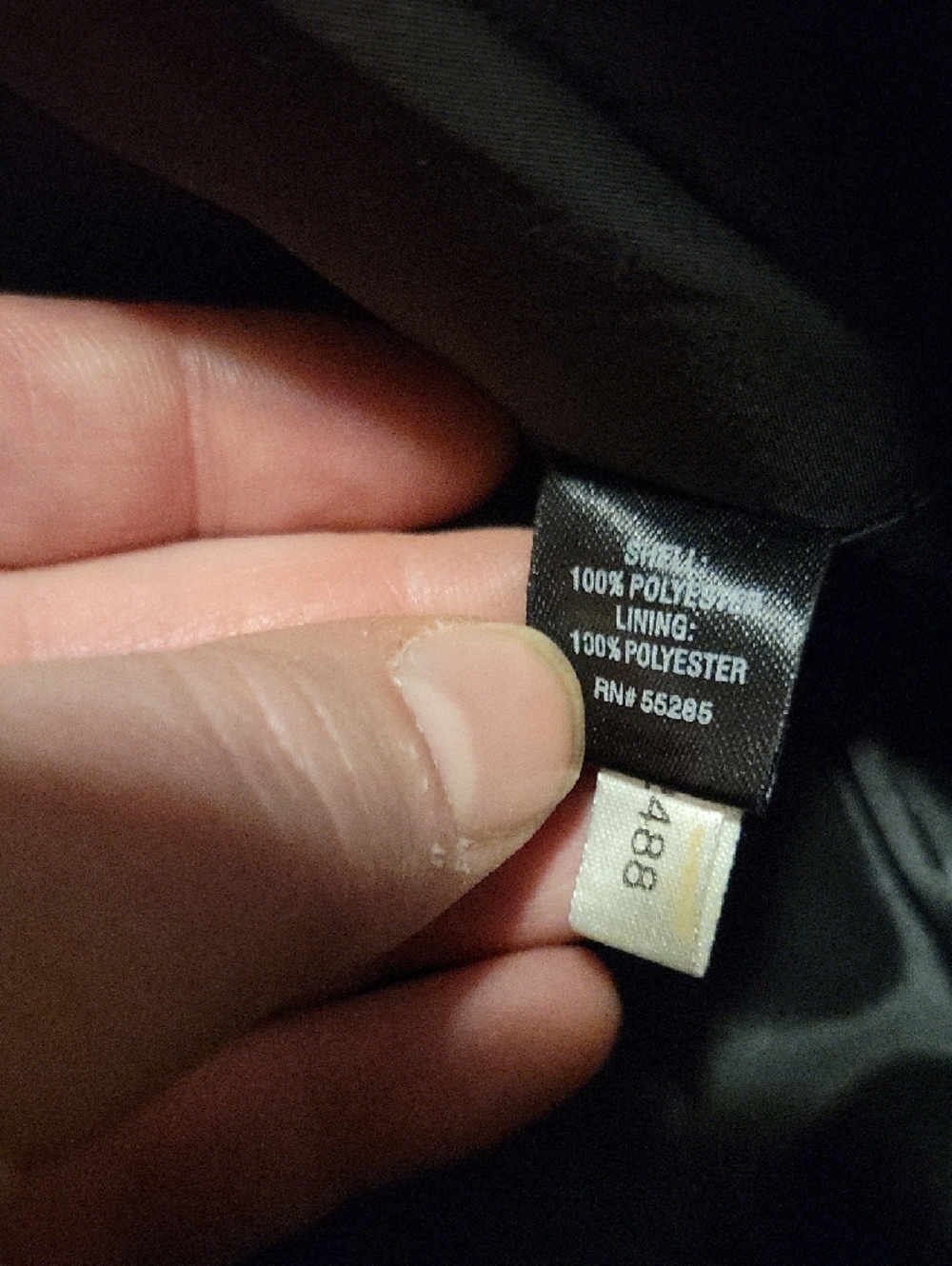 Express Deep Plum A-Line Skirt W/ Black Sheen - Picture 9 of 10